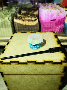 Eyelash and brow serum with mascara wand