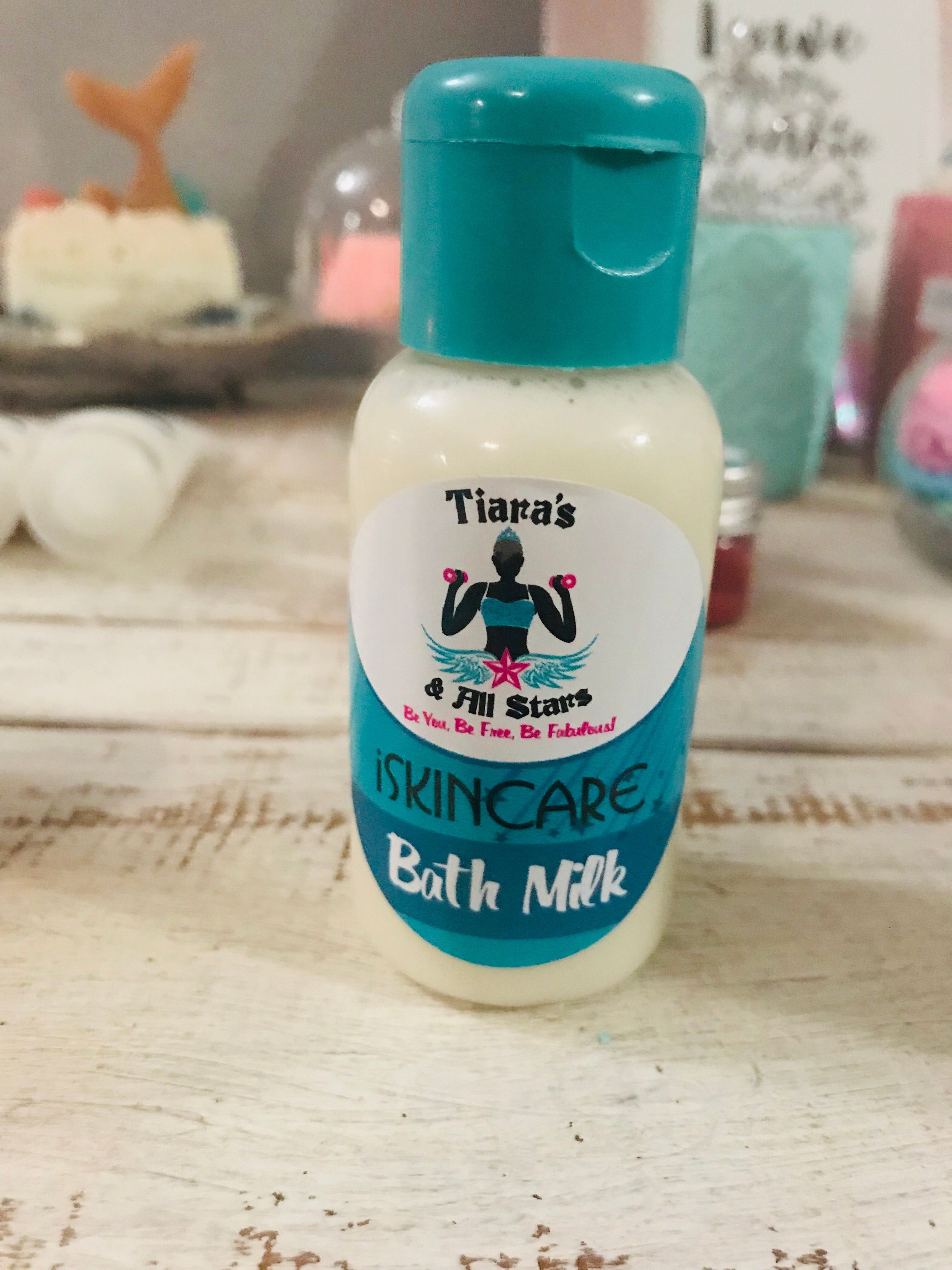 50ml skin moisturizing bath milk SLS free