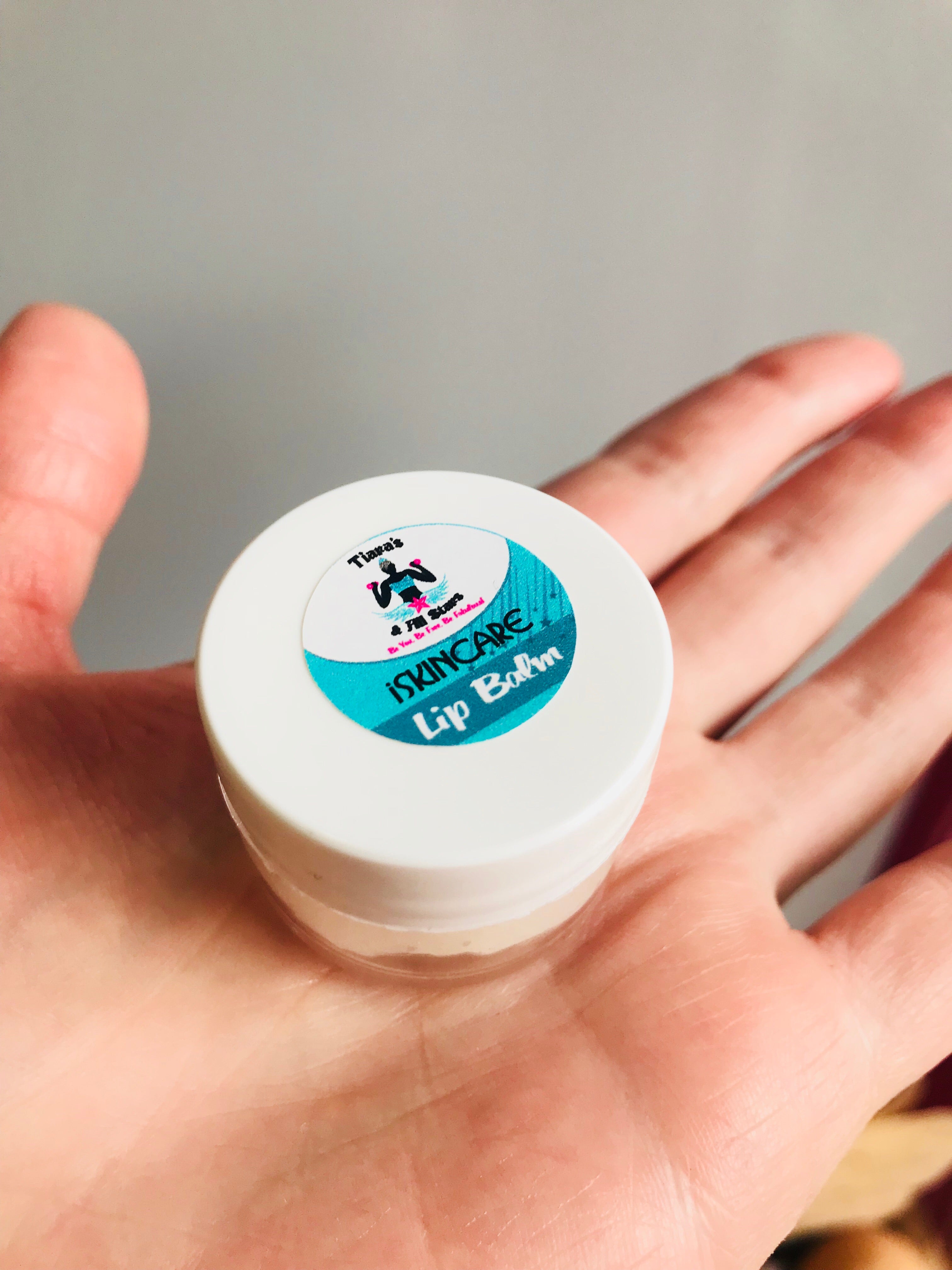 All natural SPF lip balm with shea and cocoa butter