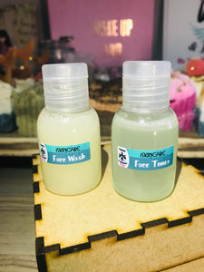30ml anti aging wash and 30ml face toner set