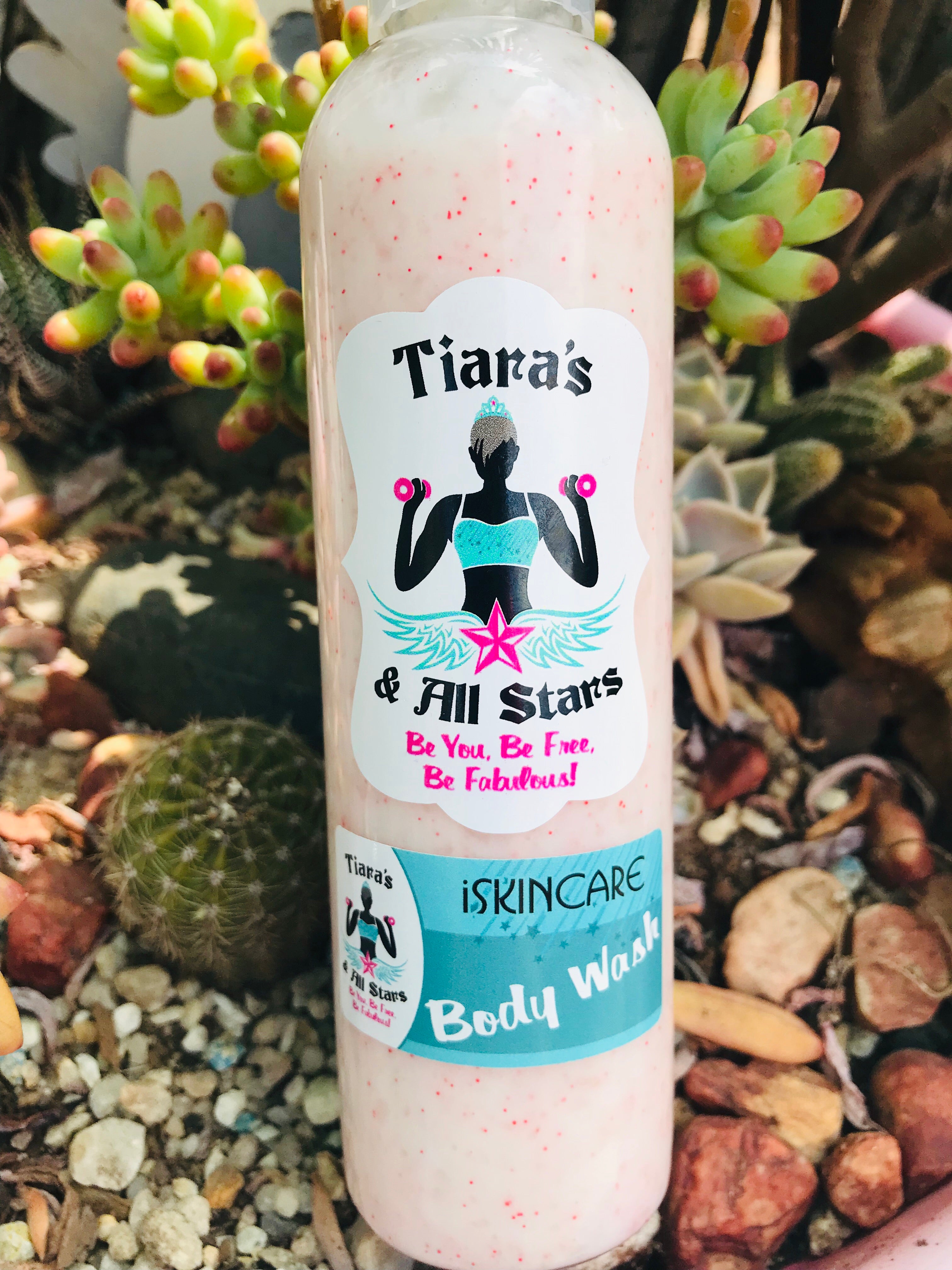 200ml Creamy Body Wash Gel with Beads, marshmallow coconut scent