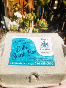 Set of 6 mini bombs