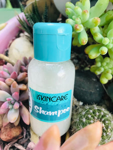 50ml natural paraben and SLS free foaming shampoo