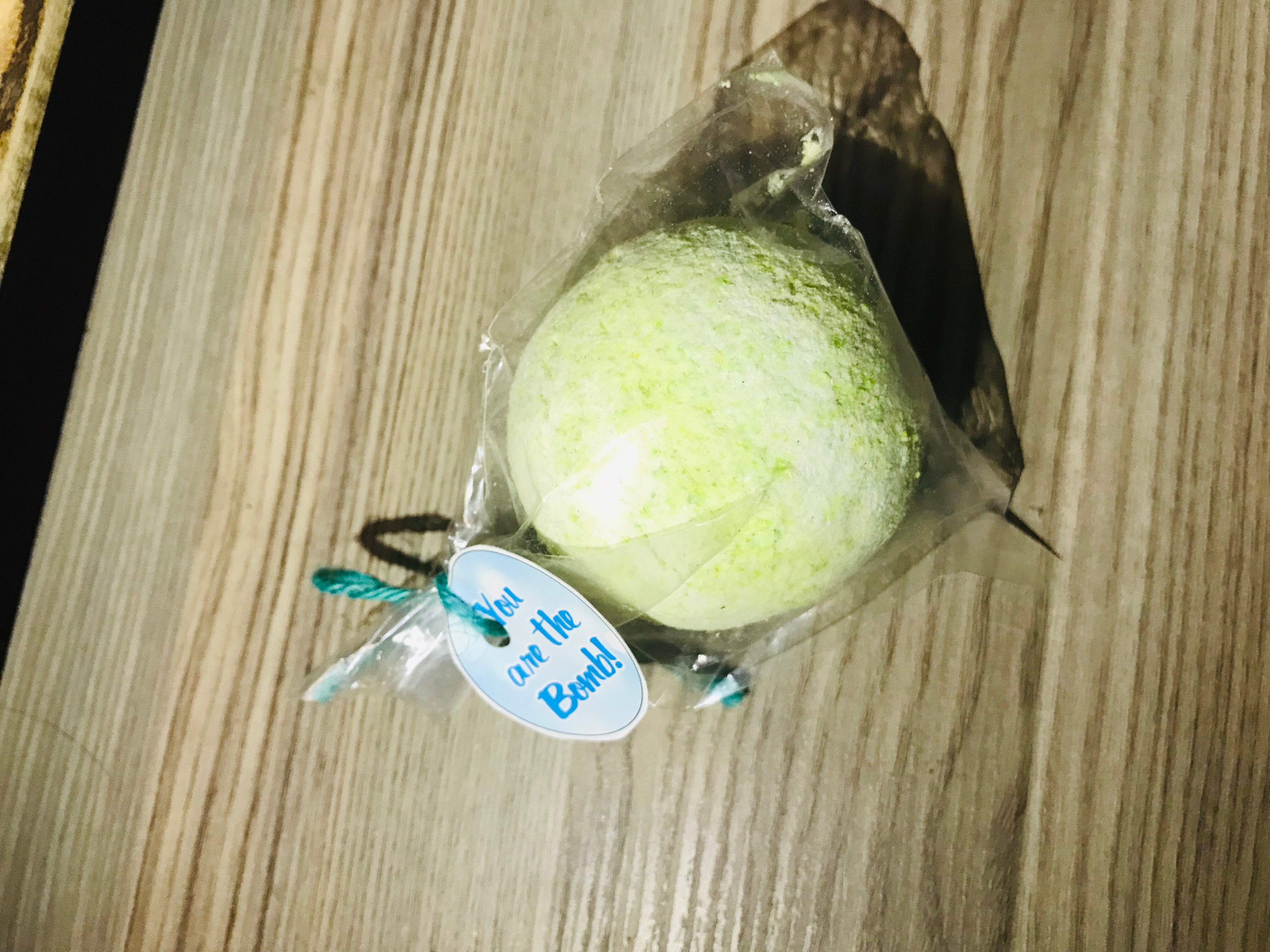 Bath Bomb Large Lime Apple