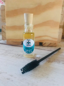 10ml Eyelash And Brow Serum with Black Jamaican Castor and argan oil