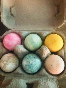Mini bomb set of 6 different mini bath bombs