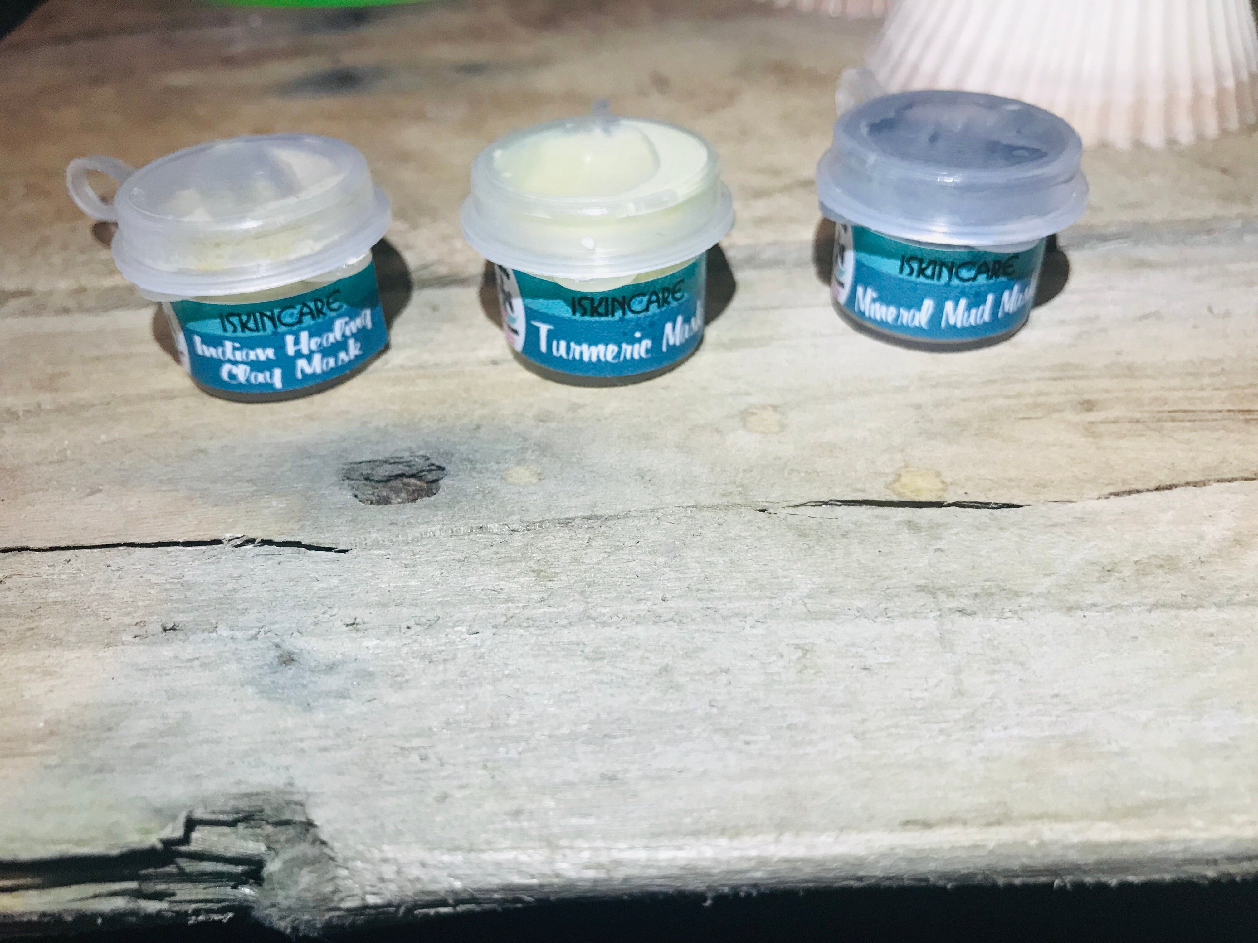 Mini mask set - set of 3 testers (one usage each)