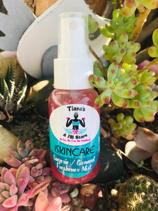 50ml Lingerie/Garment Freshener. Naturally colored, so does not stain clothing