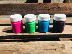 Set of 4 colors Bubbly Bath Paint. Large. SLS and paraben free